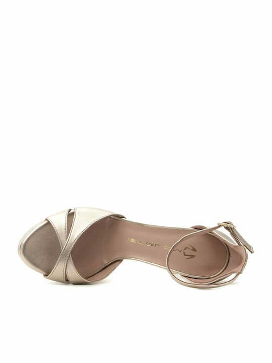 Din piele Sandale Bronze