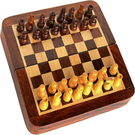 Manopoulos Магнитен Handmade Шах с Фигури 25x25см