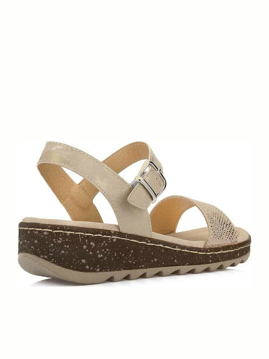Arsena Women's Platform Shoes Beige