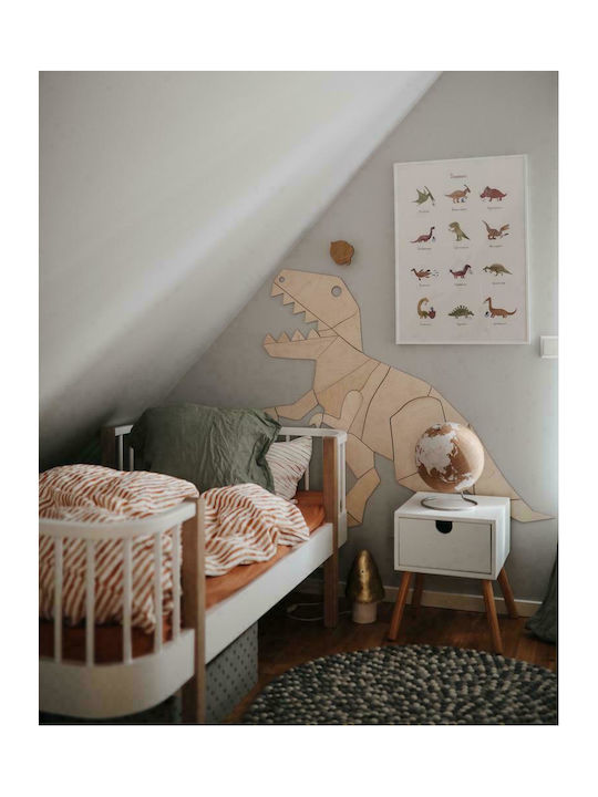 Mushie Παιδική Αφίσα Large Dinosaurs 50x70εκ.