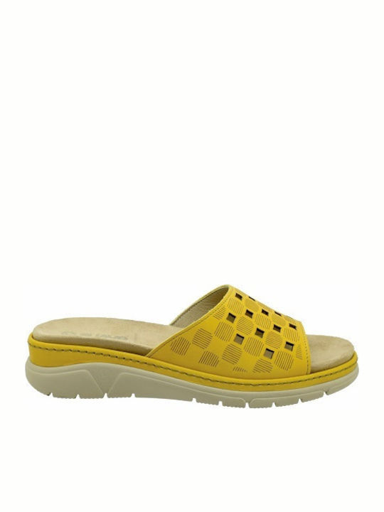 GT Anatomic Women's Platform Wedge Sandals Yellow