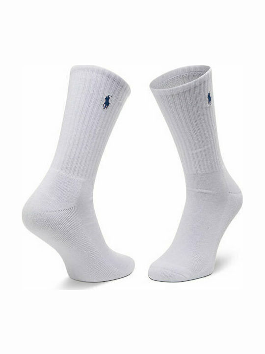 Ralph Lauren Bărbați Șosete Uni Albe 6Pachet