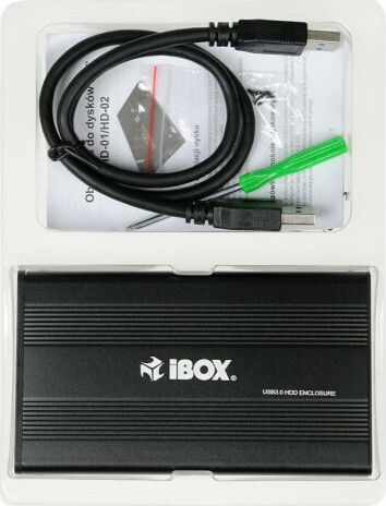 iBox HD-02 Θήκη για Σκληρό Δίσκο 2.5" SATA III με σύνδεση USB 3.0