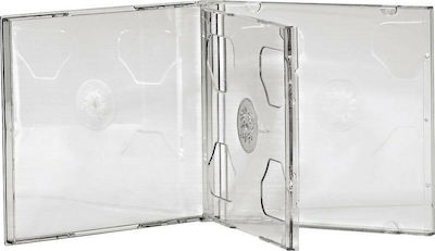 HAMA CD Box with 2 Trays Transparent 5pcs