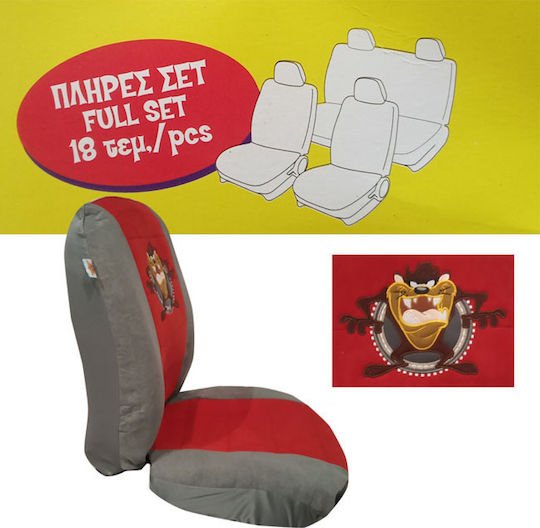 Auto Gs Set Huse Auto 18buc Prosop Gri Cană