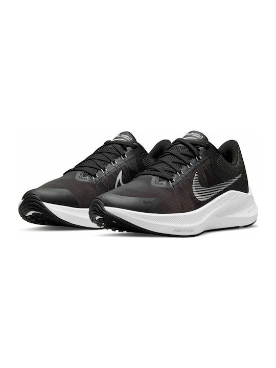 Winflo 8 Damen Sportschuhe Laufen Black / White / Dark Smoke Grey / Light Smoke Grey