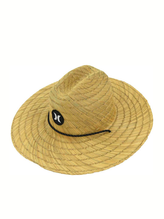 Hurley Weekender Straw Lifeguard Men's Hat Beige