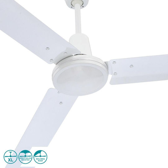 Globo Lighting Ferro Ventilator De Tavan 142cm Negru