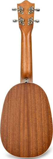 Lanikai Mahogany Pineapple Soprano Ukulele
