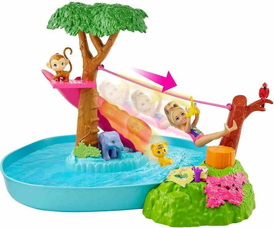 Barbie Jocuri pe Râu Set de păpuși Chelsea pentru 3+ ani+ Ani