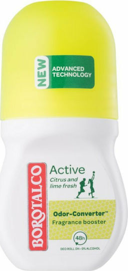 Borotalco Active Citrus & Lime Fresh 48h Deo Αποσμητικό 48h σε Roll-On 50ml