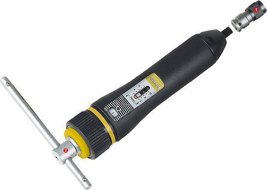 Proxxon Δυναμόκλειδο Καρέ 1/2" Ροπής 2-10 Nm με Μήκος 16.5εκ. MicroClick MC 10