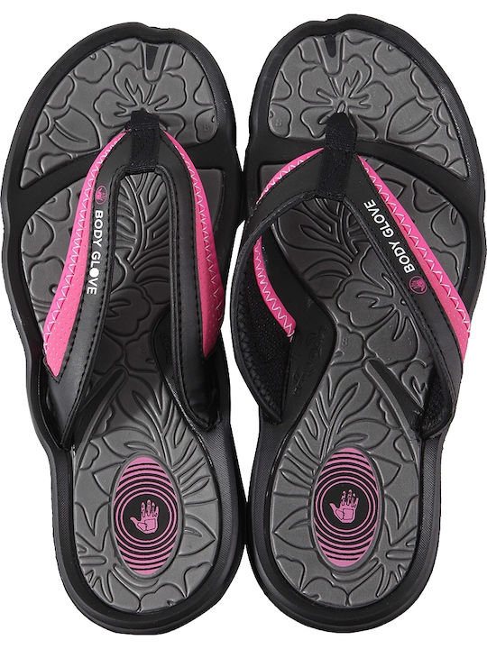 Body Glove Pitch Women's Flip Flops Black