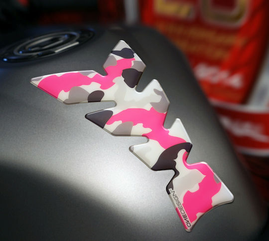 Print Klebender Tankschutz ONEDESIGN Mond Soft Camo Pink Rosa