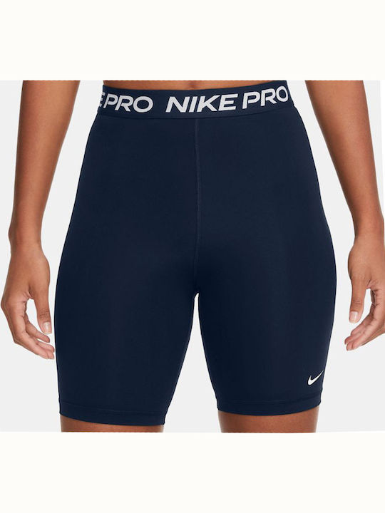 Dri-Fit Pro 365 Training Women's Leggings-Shorts High Waist Navy Blue