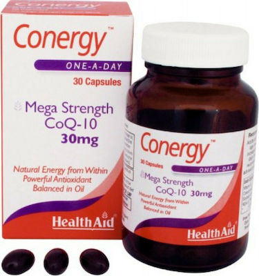 Health Aid Conergy CoQ-10 30mg 30 κάψουλες