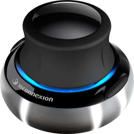 3D Connexion SpaceMouse Compact Ενσύρματο Ποντίκι Μαύρο