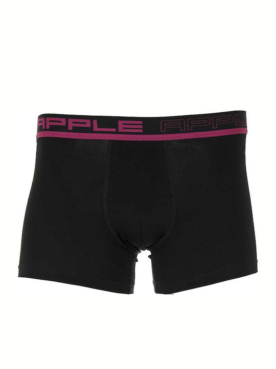 0110950 Men's Boxer Black / Fuchsia