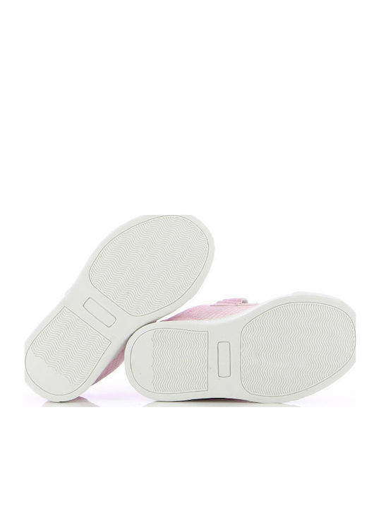 Willy 4170 Παιδικά Sneakers Ανατομικά με Σκρατς Ροζ