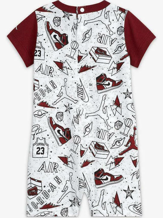 Jordan Baby Bodysuit White