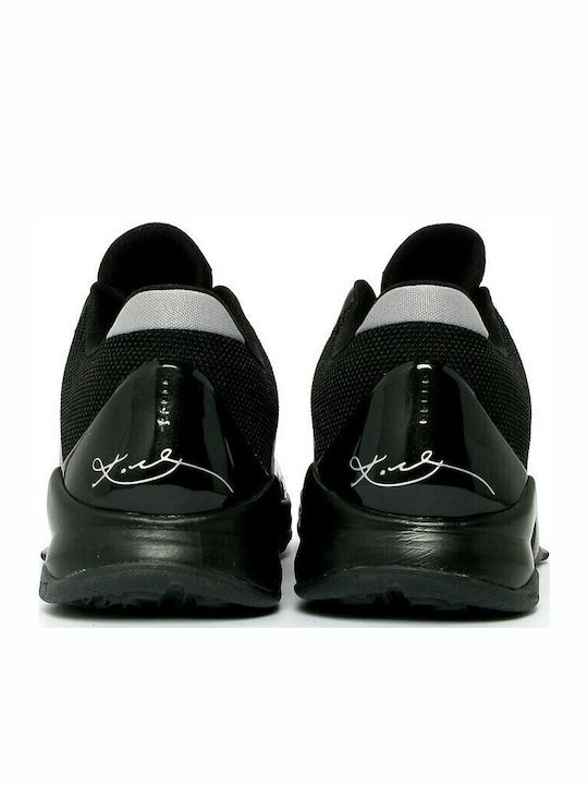 Zoom Kobe V Low Basketball Shoes Black / Metallic Silver / Dark Grey