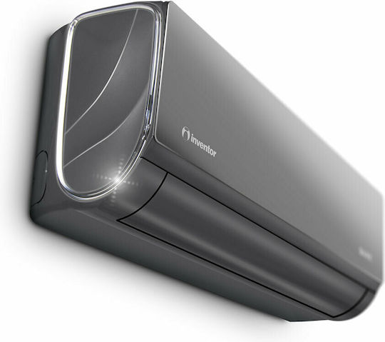 Inventor Dark 2 Air Conditioner Inverter 24000 BTU A++/A+ with WiFi and Aqua Ionizer Black