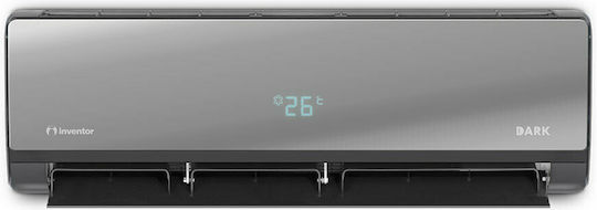 Inventor Dark 2 Air Conditioner Inverter 24000 BTU A++/A+ with WiFi and Aqua Ionizer Black