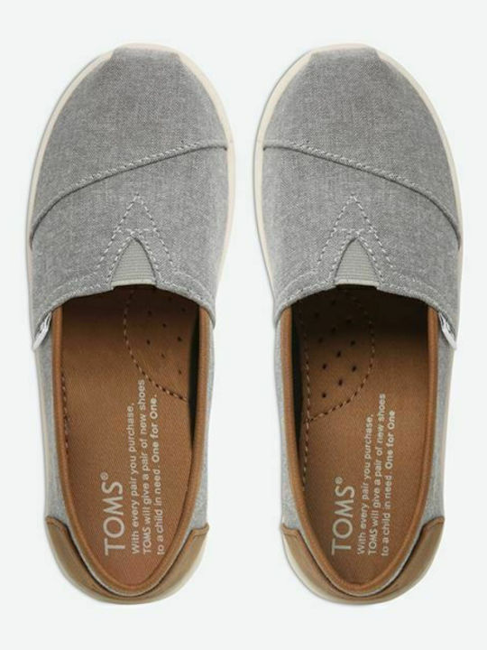 Παιδικές Εσπαντρίγιες Slip-On Γκρι Alpargata Classic Youth