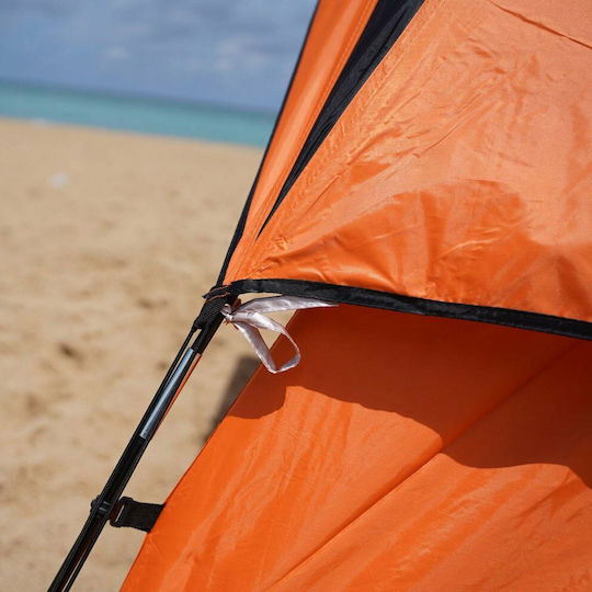 Escape Track V Σκηνή Camping Igloo Πορτοκαλί με Διπλό Πανί 3 Εποχών για 5 Άτομα 240x240x175εκ.