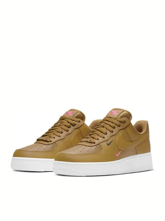 Air Force 1 '07 Damen Sneakers Wheat / Sunset Pulse / Black