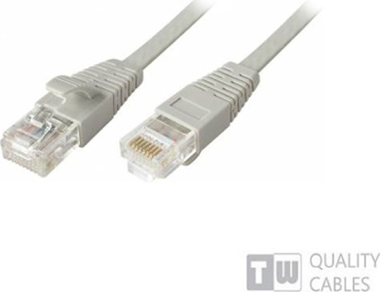 TrustWire U/UTP Cat.5 (100Mbps) Καλώδιο Δικτύου Ethernet 5m Γκρι