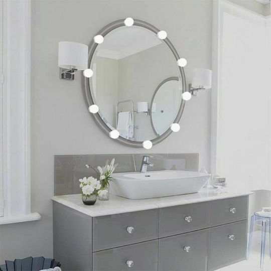 Vanity USB / Electric Vanity Mirror LED Light Cool White 12V