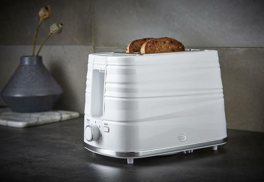 Swan ST31050WN Φρυγανιέρα 2 Θέσεων 930W Λευκή