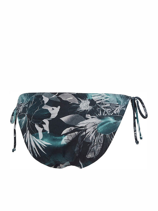 Cascais Bikini Slip Cu Dantelă Verde