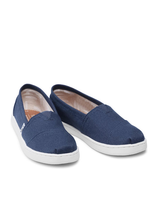 Kids Espradrilles Slip-On Navy Blue Alpargata