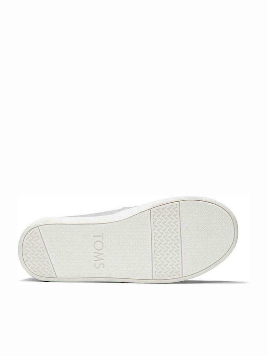 Kids Espradrilles Slip-On Gray Alpargata Woven Youth