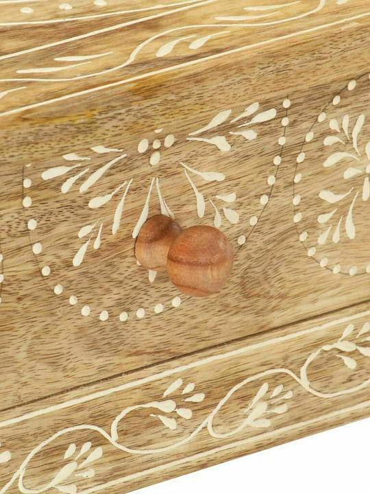 Solid Wood Console Table Mango Wood Mango Massif L80xW35xH74cm