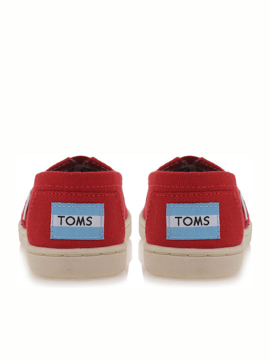 Espadrile pentru Copii Slip-on Roșii Alpargata
