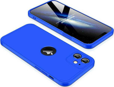 GKK Plastic 360 Full Cover Blue (iPhone 12 / 12 Pro)