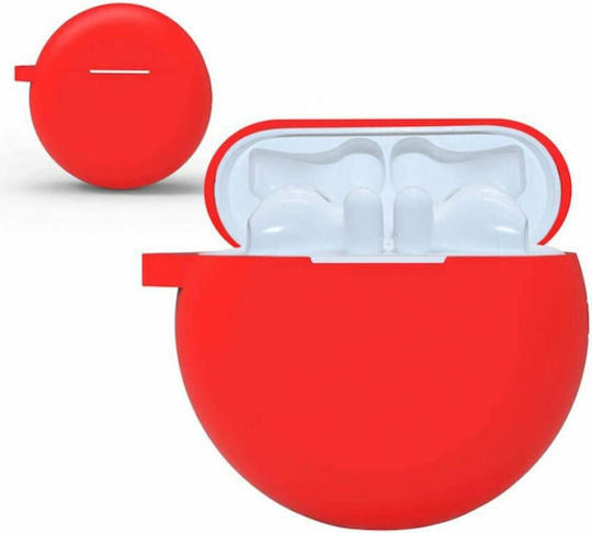 Husă în culoarea Roșu pentru Huawei FreeBuds 3