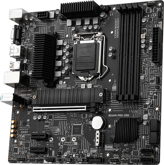 MSI B560M PRO-VDH Mainboard Micro ATX mit Intel 1200 Sockel