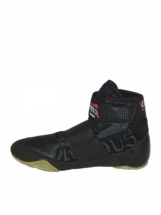 Olympus Sport Junior Velcro Wrestling Martial Arts Shoes Black