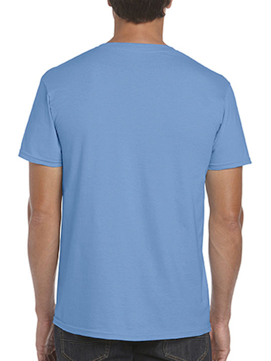 Gildan Softstyle 64000 Men's Short Sleeve Promotional T-Shirt Carolina Blue