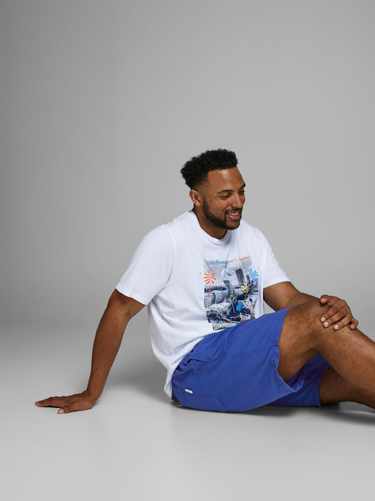 Herren Badebekleidung Bermuda Blau