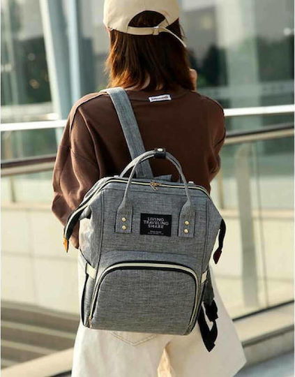 Fiko Τσанта-Смяна на Пелени Grey 26x13x42см.