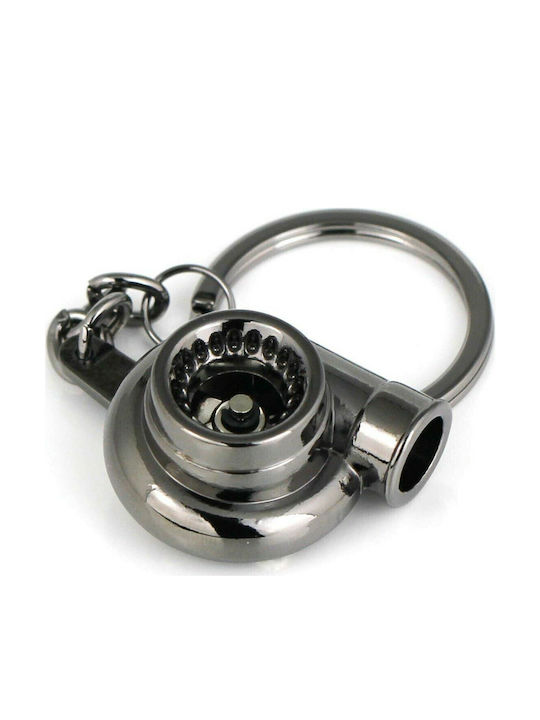 Μπρελόκ Turbo Space Μεταλλικό Μαύρο Μπρελόκ Turbo Space Μεταλλικό Μαύρο