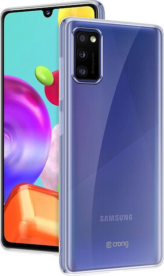 Crong Slim Back Cover Silicone 0.8mm Transparent (Galaxy A41)