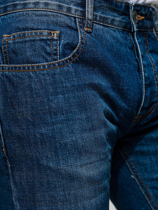 Martin Men's Jeans Pants with Regular Fit Blue