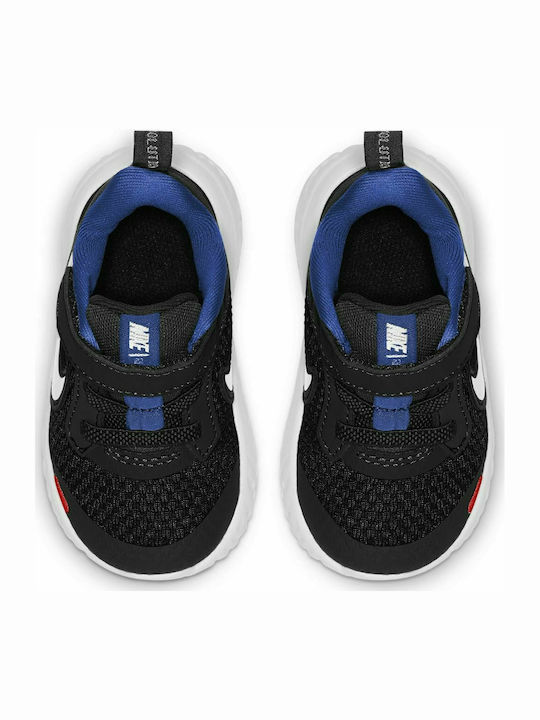Revolution Revolution 5 Kids Sports Shoes Running with Hoop & Loop Closure Black / White / University Red