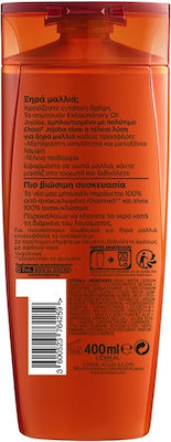 L'Oreal Paris Elvive Extraordinary Oil Jojoba Shampoos Reconstruction/Nourishment for Dry Hair 400ml